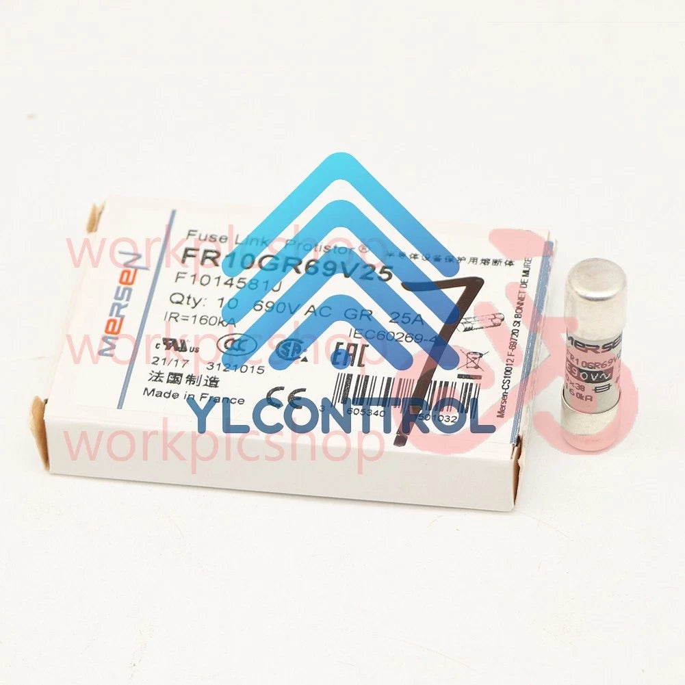 10PC/box Mersen FR10GR69V25 Protistor Ferrule Fuse 25 Amp 10*38 gRB 690V #US