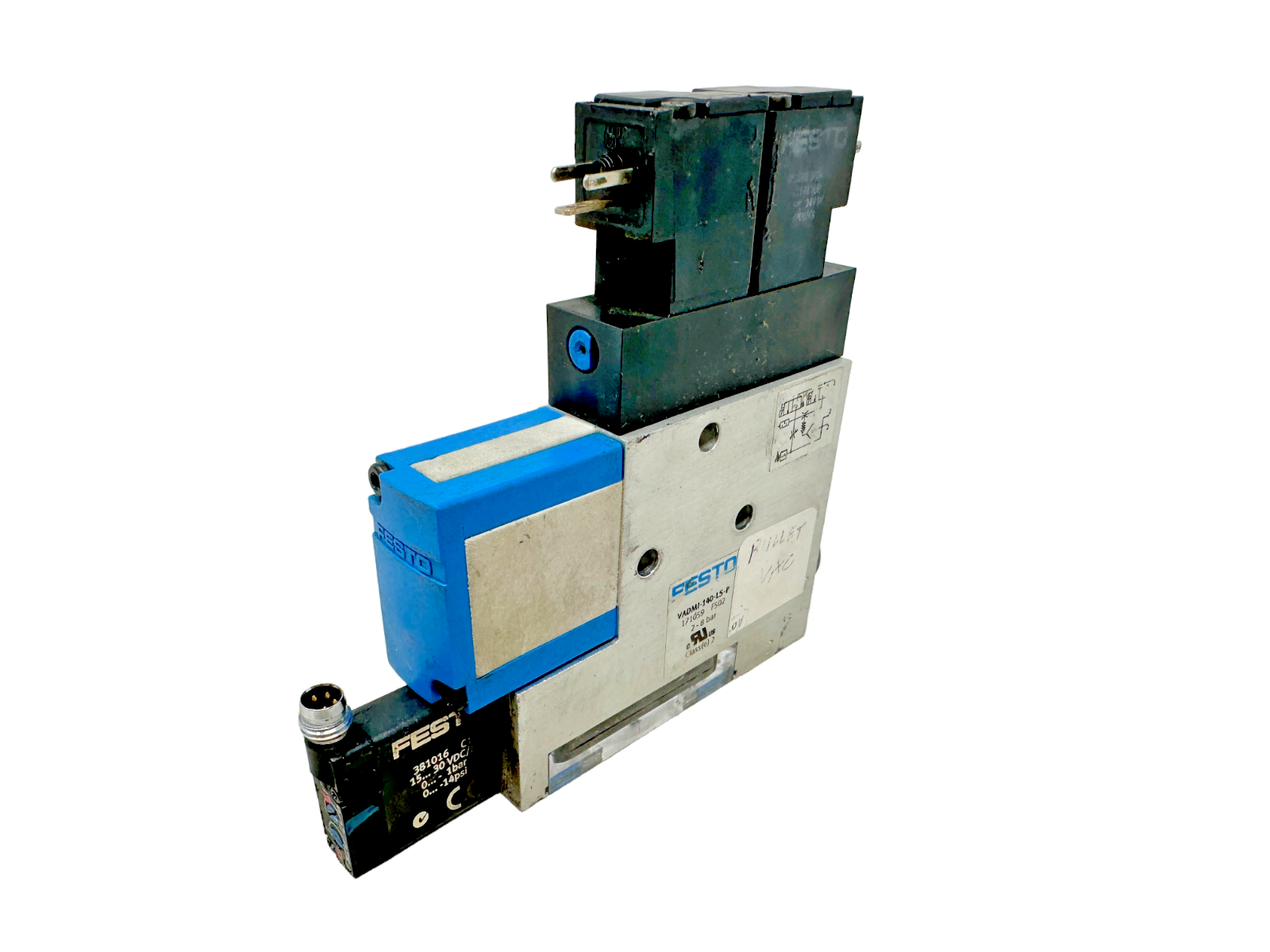 used Festo VADMI-140-LS-P Vacuum Generator - FESTO