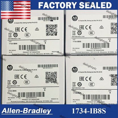 Allen-Bradley 1734-IB8S Safety Sinking Input Module 1734 IB8S US - ALLEN-BRADLEY