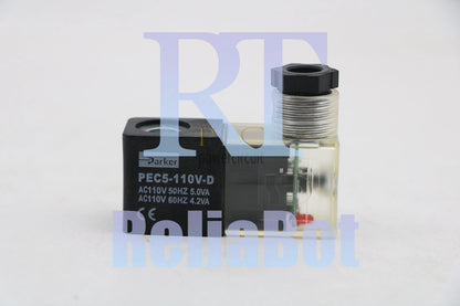 PEC5-110V-D Solenoid Coil For Parker PEC5 110V D 1x