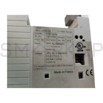 used & Tested LENZE E82EV402＿4C200 Inverter