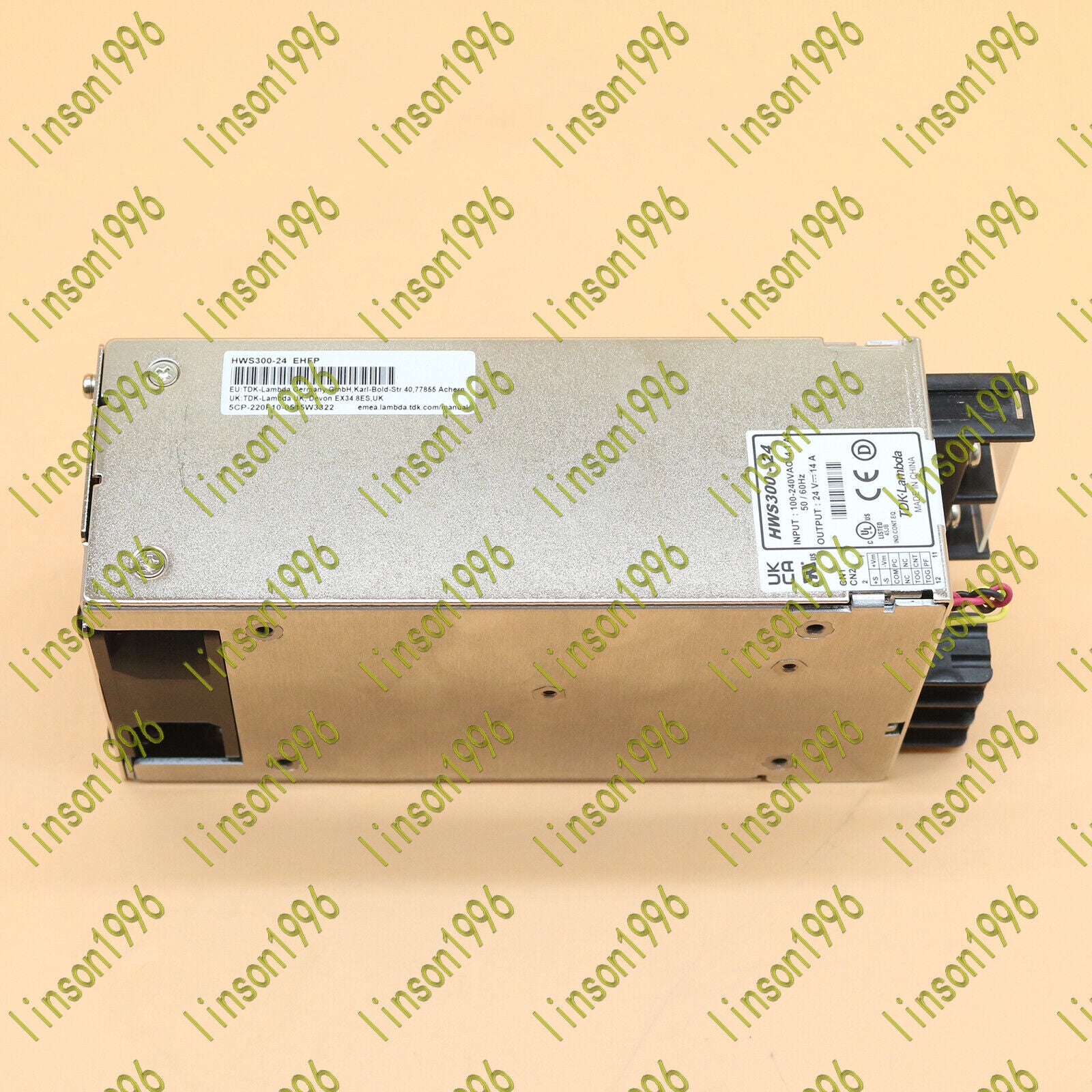 Fast-Powered Switching Power Supply 24V/14A EA TDK-LAMBDA HWS300-24 - TDK-LAMBDA