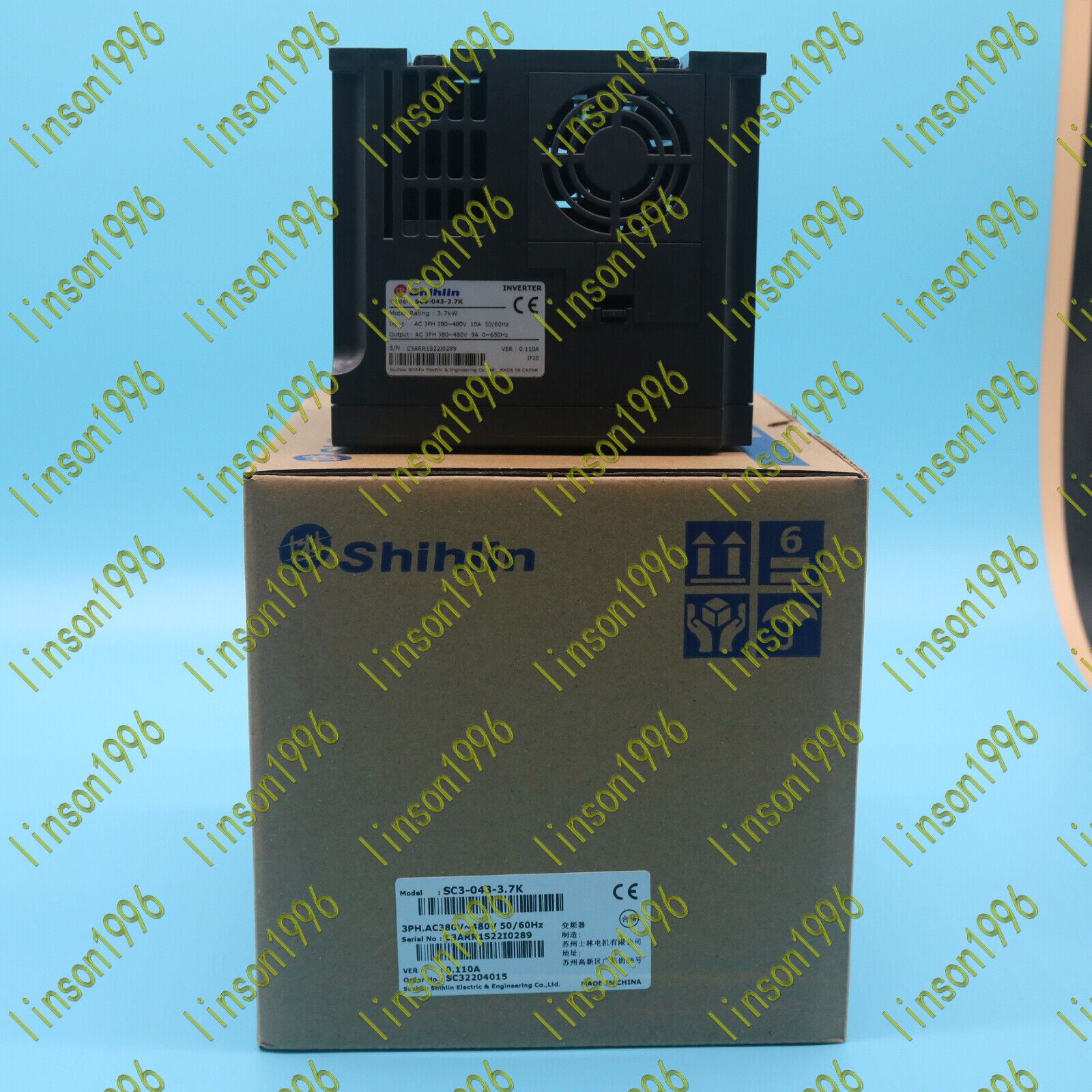 new  For Shihlin SC3-043-3.7K Inverter In Box Fast Shihlin