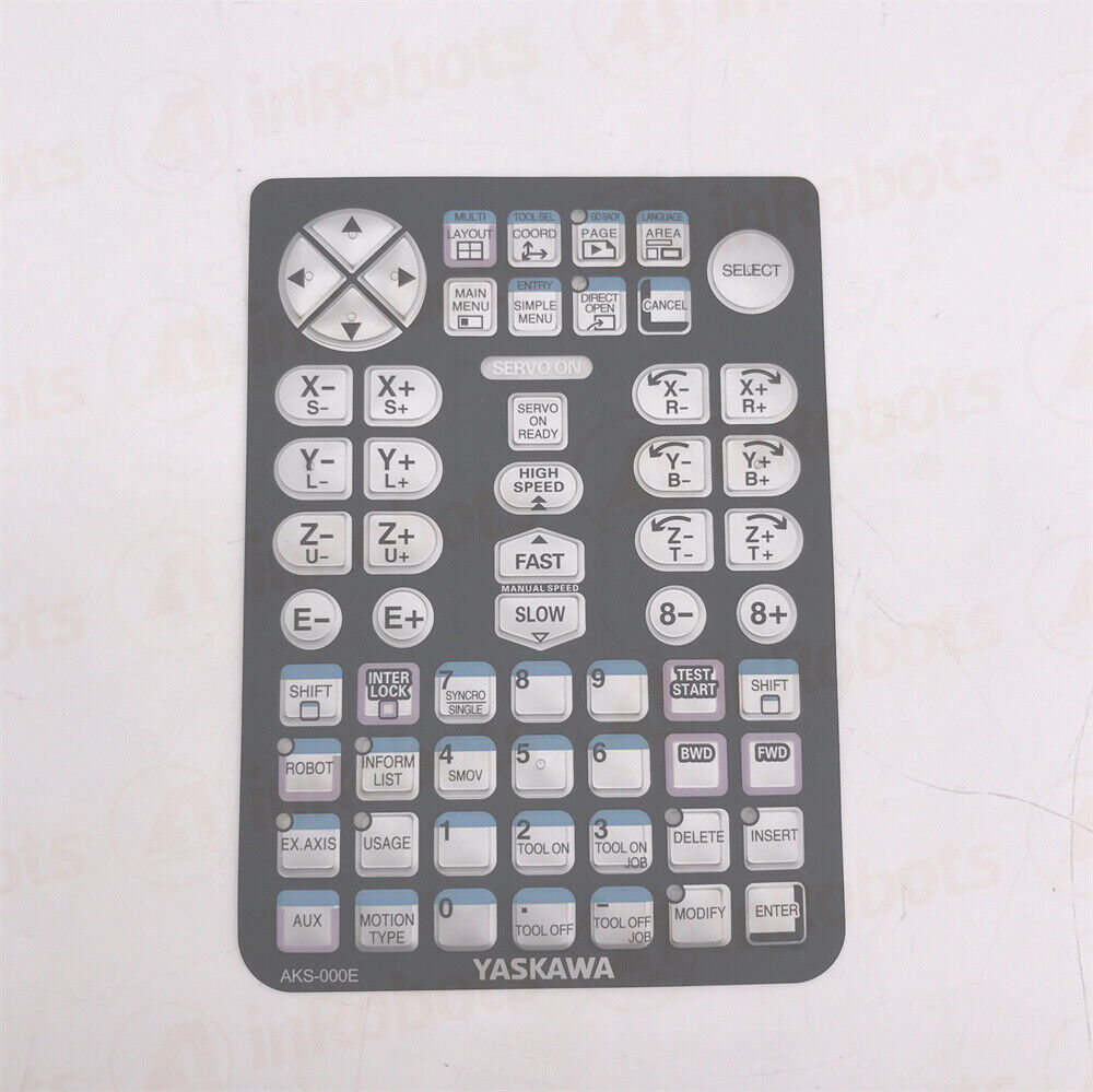 new AKS-000E Keypad YASKAWA YRC1000 JZRCR-APP01-1 Teach Pendant Keyboard 1PC