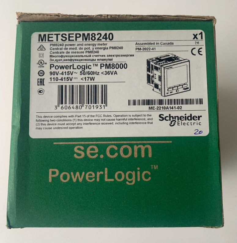 Electric METSEPM8240 Power Logic PM8240 - POWER LOGIC