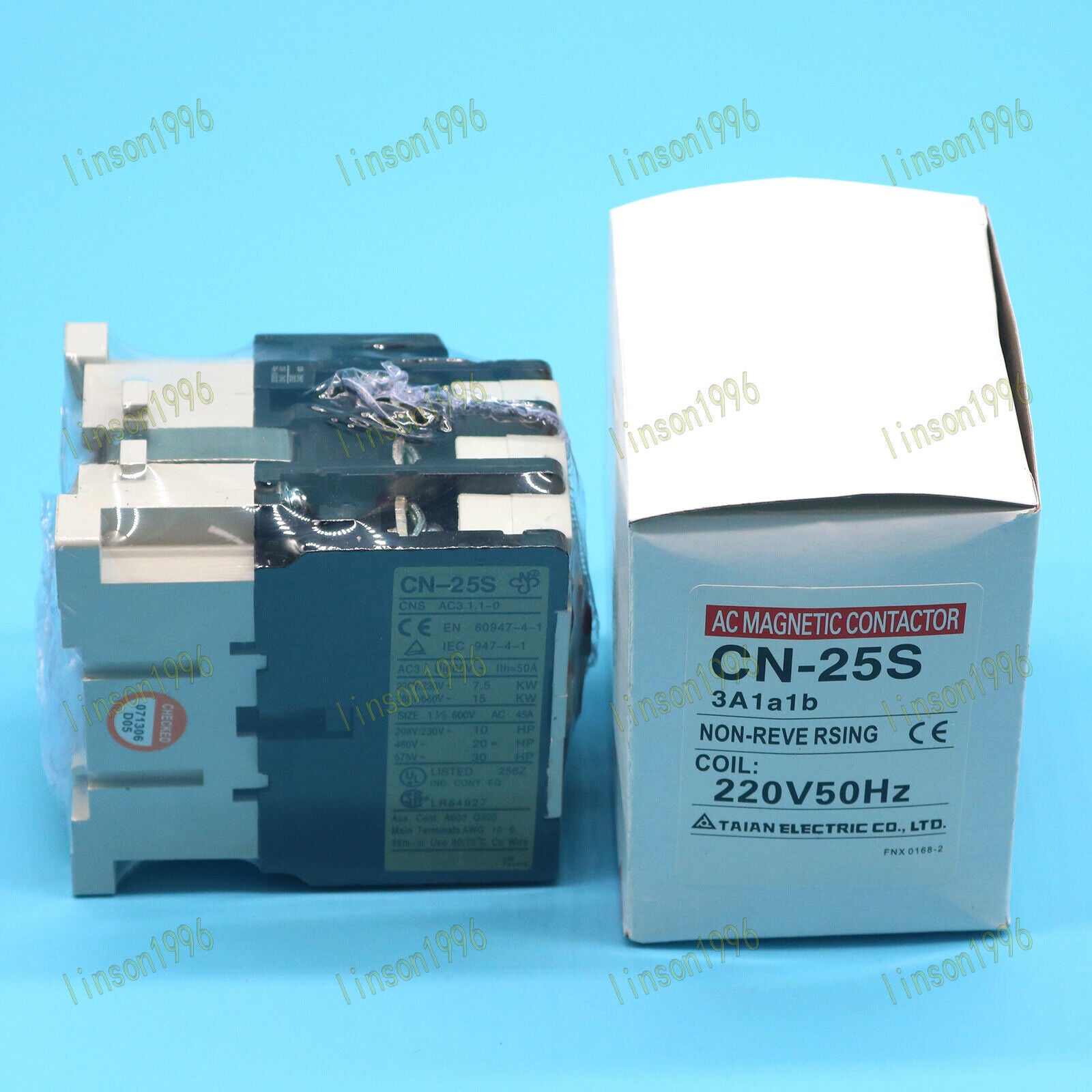 new 1PC  TECO CN-25S 220V Ac Contactor Fast TECO