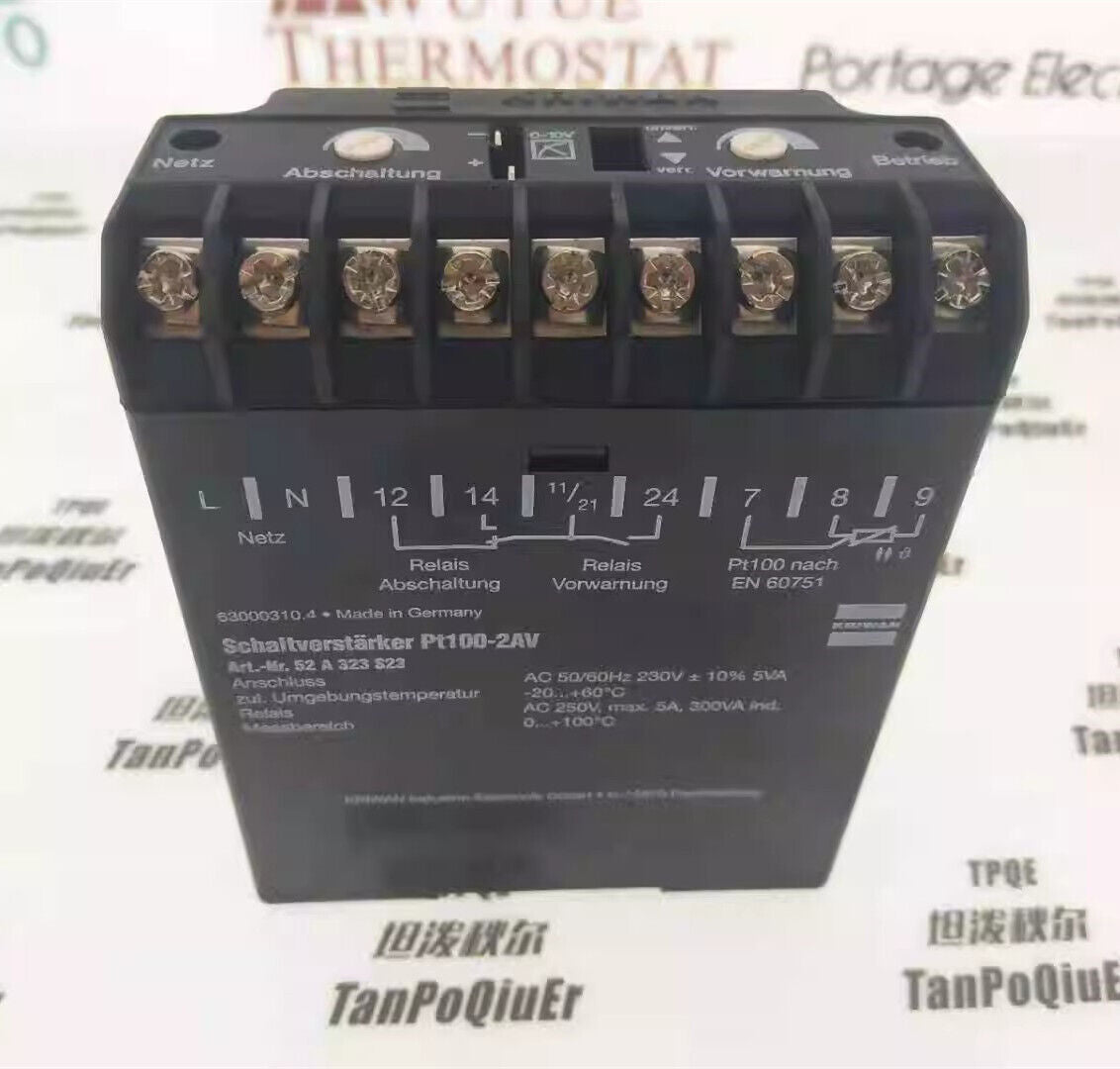 new 1pc KRIWAN Motor Protection Module PT100-2AV 52A323 S23 - KRIWAN