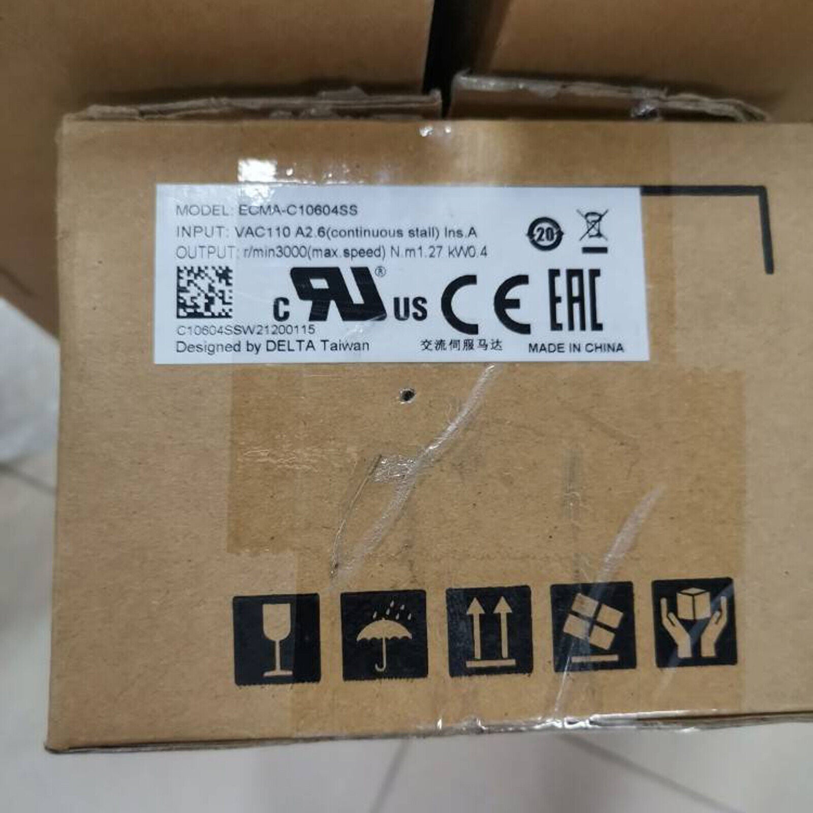 new 1PC IN BOX Delta Servo Motor ECMA-C10604SS ECMA-C10604SS *SPOT STOCK* - DELTA