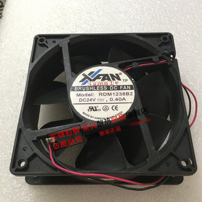 XINRUILIN RDM1238B2 12CM 12038 24V 0.40A 2-wire inverter chassis cooling fan