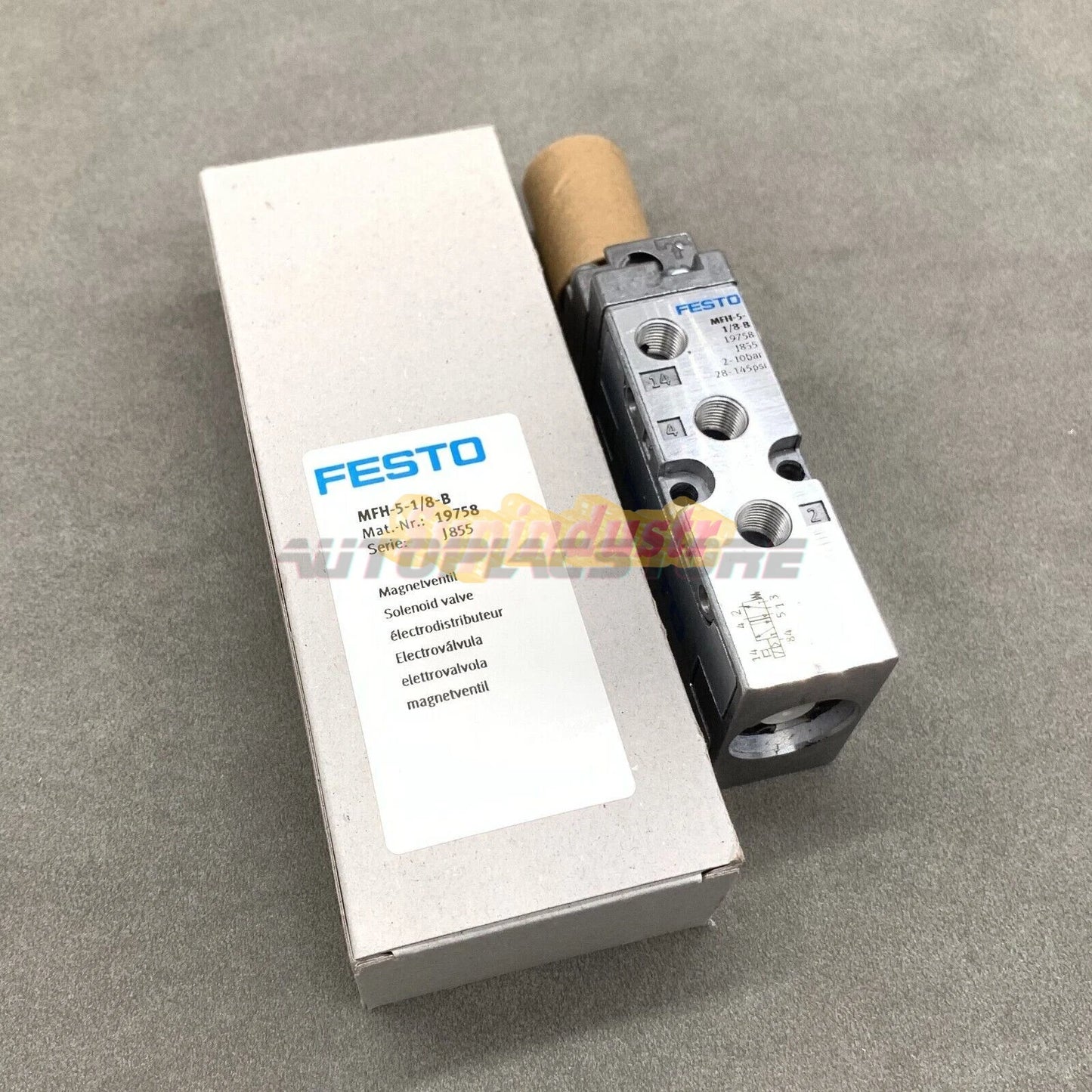 FESTO MFH-5-1/8-B 19758 Solenoid Valve Free ShippingUS