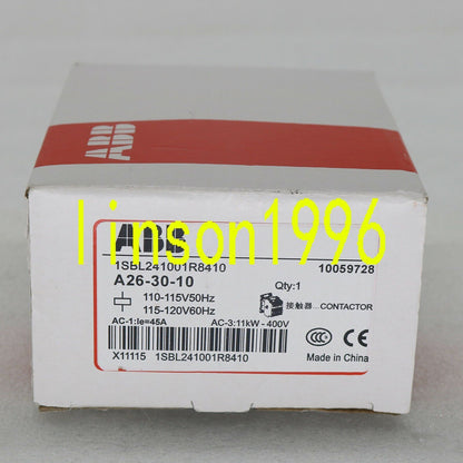 ABB Three-Pole AC Contactors A26-30-10 AC110V - ABB