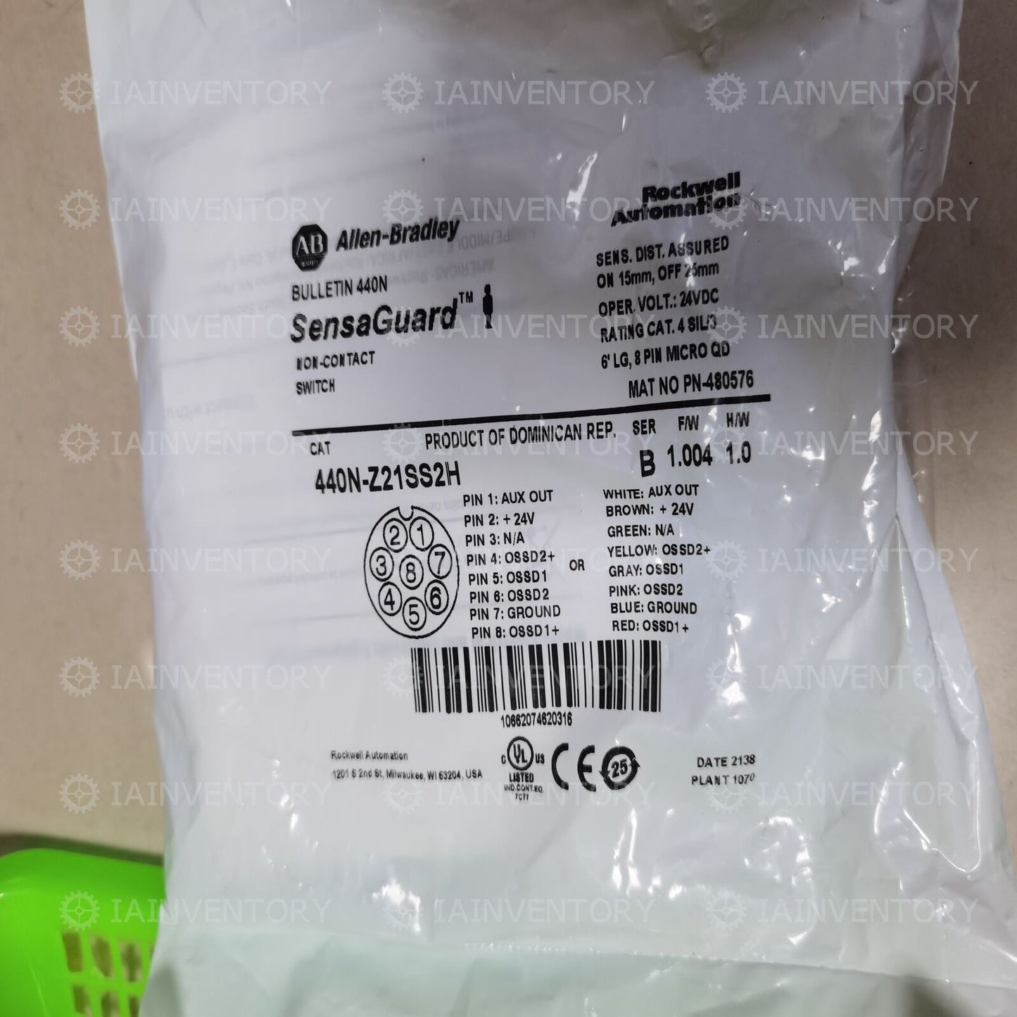 Allen-Bradley 440N-Z21SS2H - ALLEN-BRADLEY