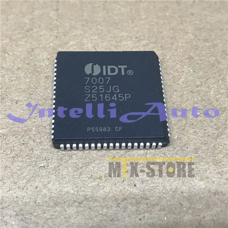 1PCS IDT7007S25J IDT7007S25JG Dual-Port STATIC RAM' 32KX8' 25ns' CMOS' PLCC68