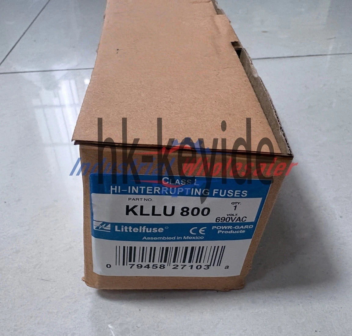 1PC class L fuse KLLU800 600V 800A, Time delay, Fast Free delivery