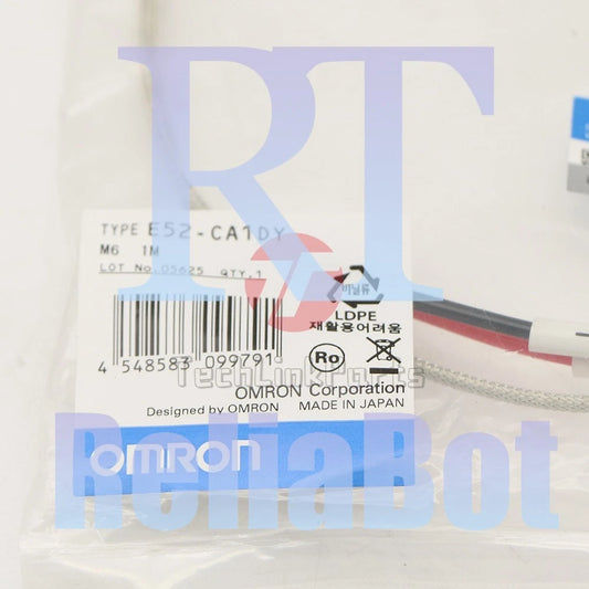 1PC Omron E52-CA1DY M6 1M Thermocouple E52CA1DY Free Shipping