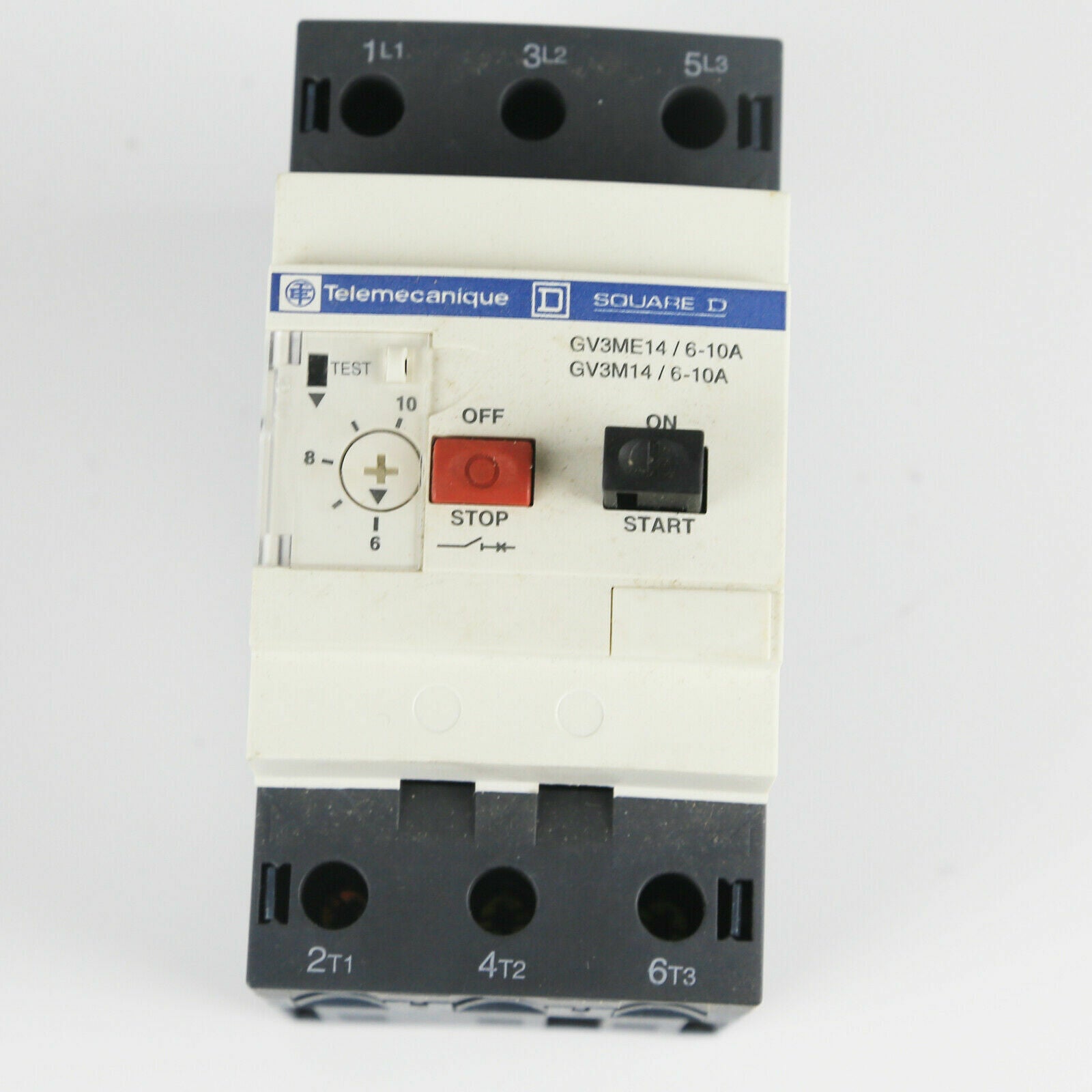 Schneider Motor Electric GV3ME14 6-10A 3-Phase 400V AC 10A Breaker - SCHNEIDER MOTOR ELECTRIC
