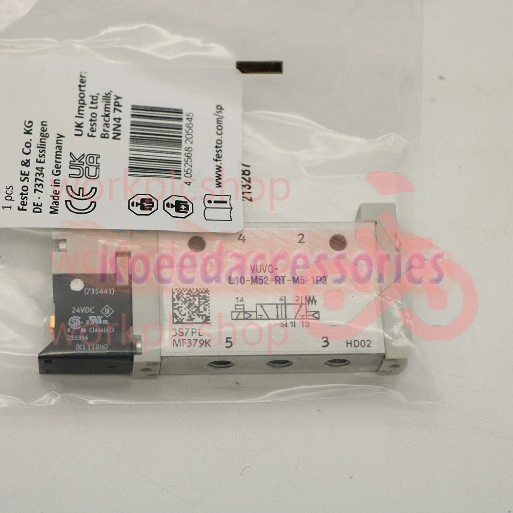 1PC FESTO VUVG-L10-M52-RT-M5-1P3 566457 Solenoid Valve