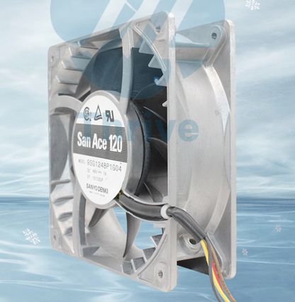 new SanAce 9SG1248P1G0412038 48V 1.0A 4-line 120MM Metal Shell Inverter Fan - SANACE