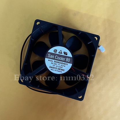 1pcs Sanyo 9A0824G4031 24V 0.21A 8CM 8025 cooling fan