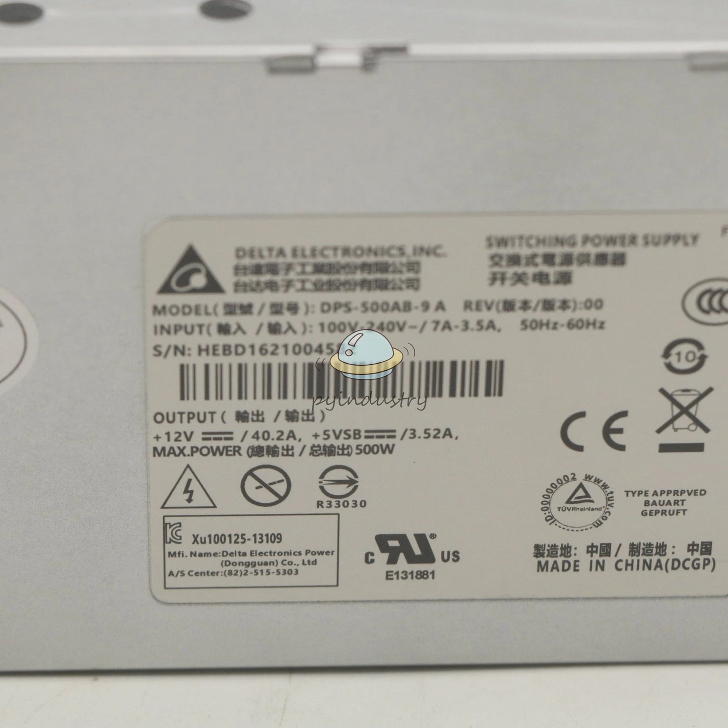 Delta DPS500AB9A 1PCS