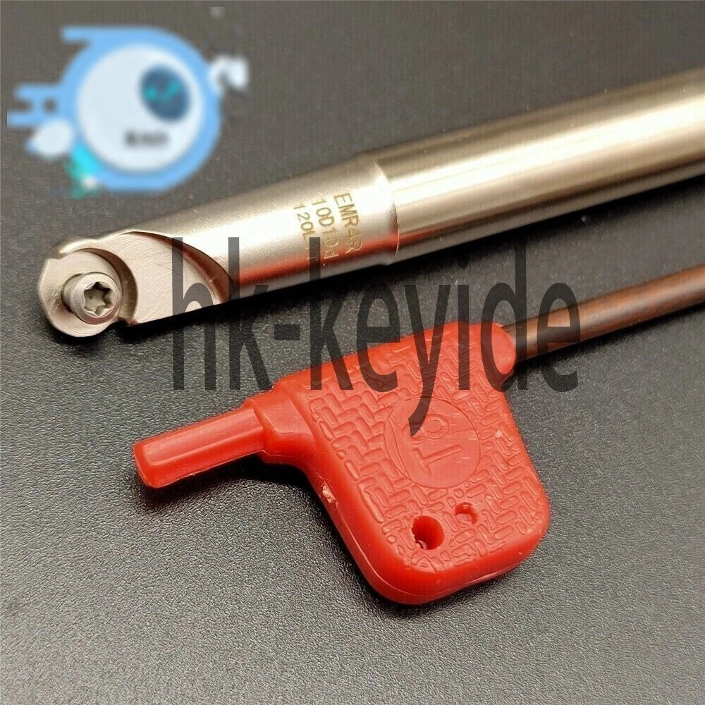 EMR C10-4R10-120 CNC Indexable Round Nose End Mill Holder+10Pcs RPMT08T2MOE R4 ~