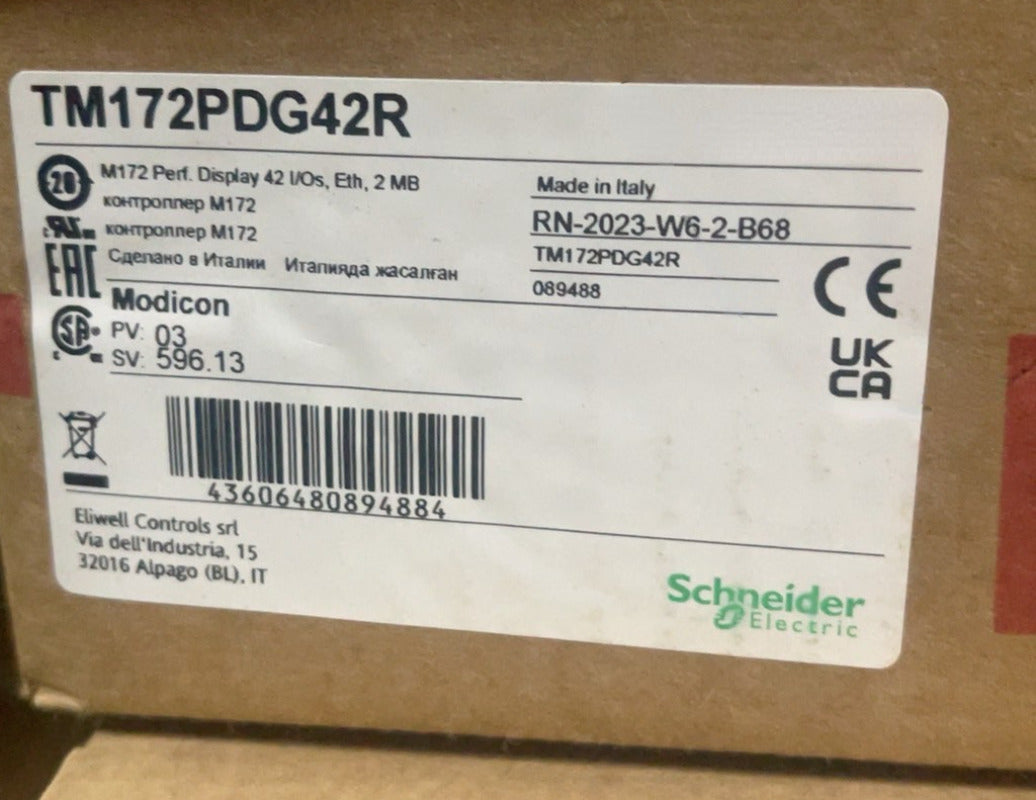 Schneider TM172PDG42R PLC Module TM172PDG42R - SCHNEIDER