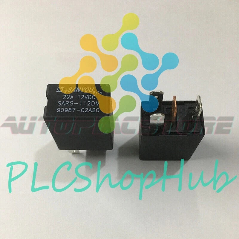 10Pcs SANYOU SARS-112DM 90987-02A20 Power Relay 4Pins 22A 12VDC~