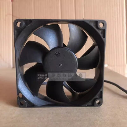 New 1PCS DA08025B12HF 3-Wire Dual Ball Cooling Fan DC12V 0.40A 8CM - KOEED