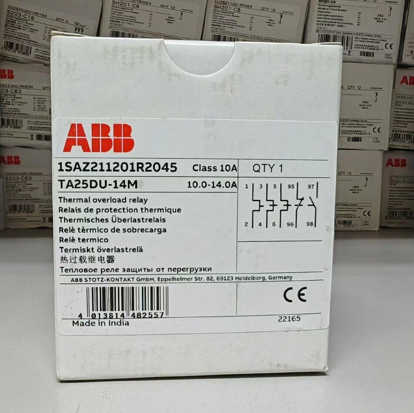 ABB Thermal Overload Relays ABB TA25DU-14M - ABB