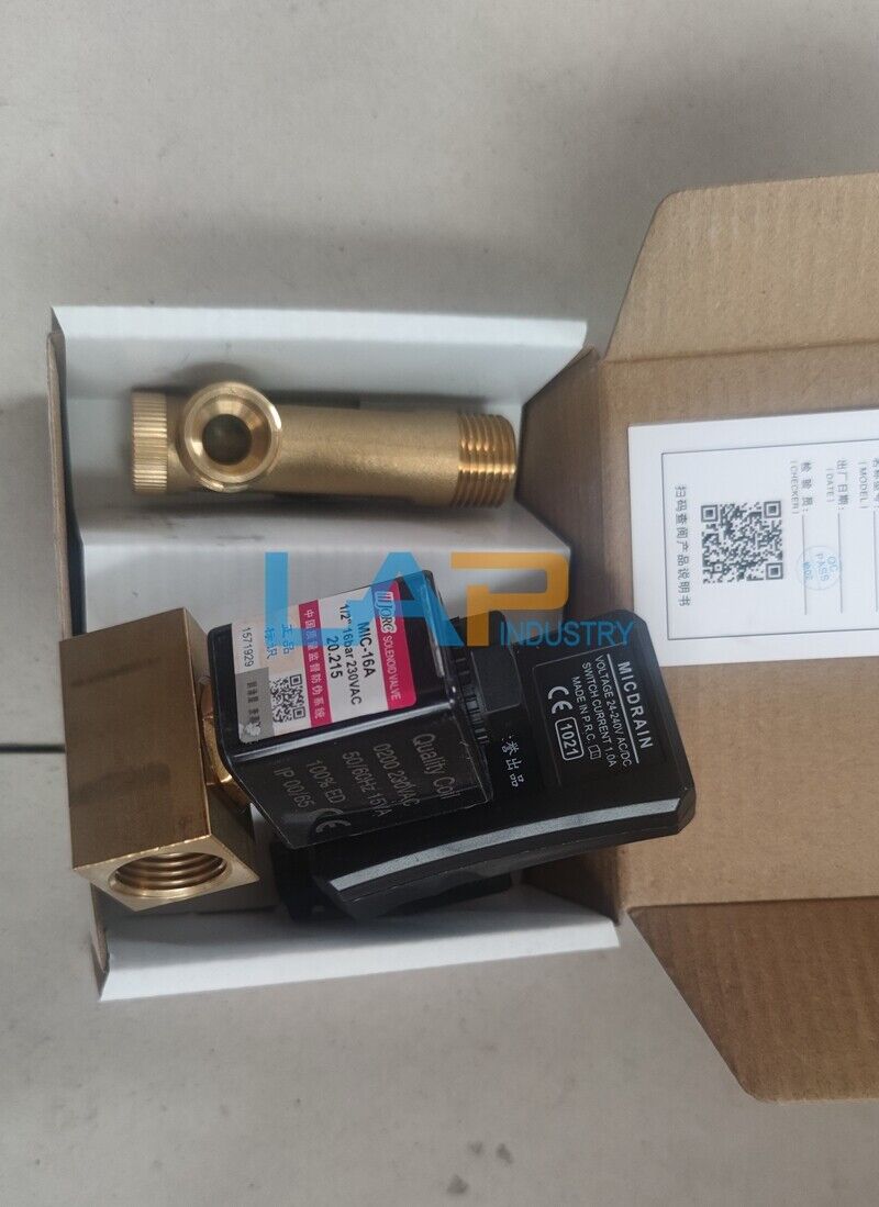 1PCS New Electronic Drain Valve MIC-A 16 Bar 230VAC - SIGMA