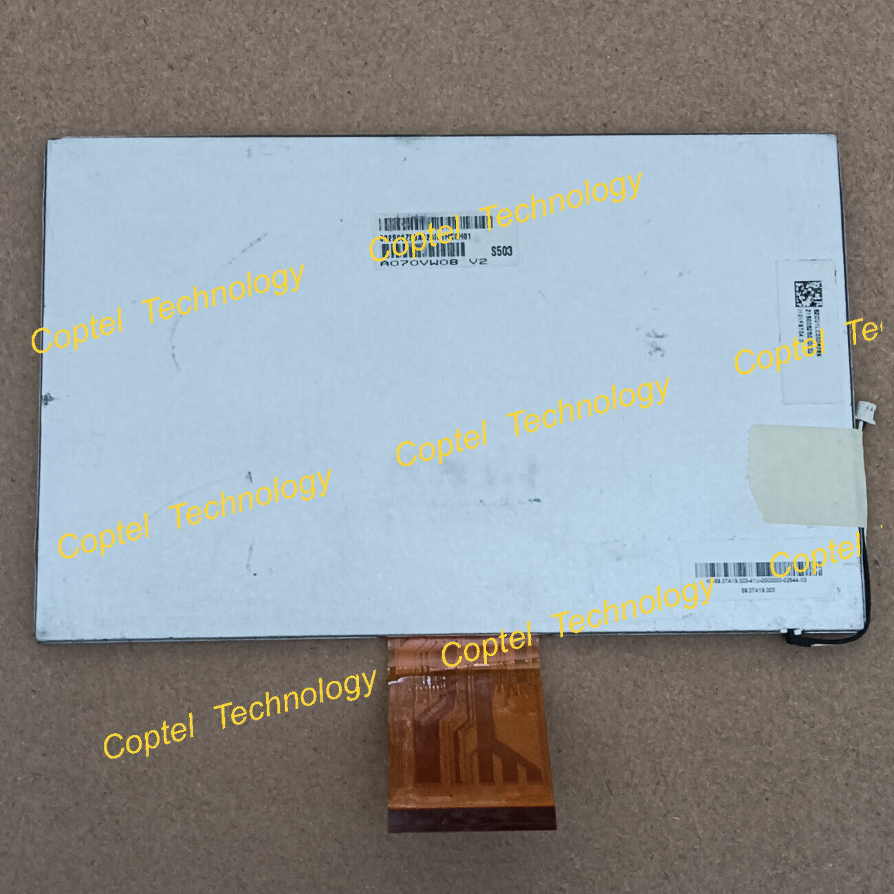 LCD Display A070VW08 V2 - Weintek MT8070iH Compatible - WEINTEK