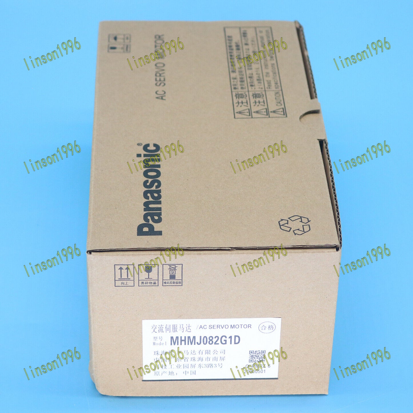 New Panasonic AC Servo Motor MHMJ082G1D - In-Box, 1-Year Warranty - PANASONIC