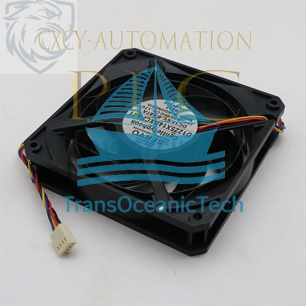 SERVO D1225X14BXCPA41 13.6V 0.087A 120mm 12CM 12025 ultra-quiet fan 1x