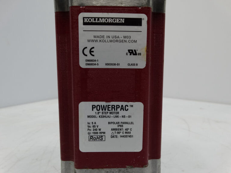 DANAHER Motion K33H Motor - DANAHER