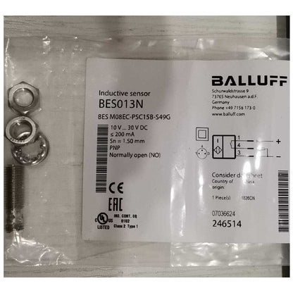 1PC BALLUFF BES M08EC-PSC15B-S49G Proximity Switch SHIPP - BALLOFF