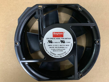 new 1PC Dayton 239 CFM AC AXIAL FAN 4WT43A 240-220V 26/25W Cooling Fan