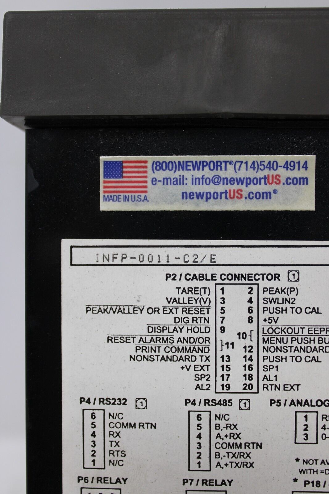 used port INFP-0011-C2/E Digital Meter - INFP