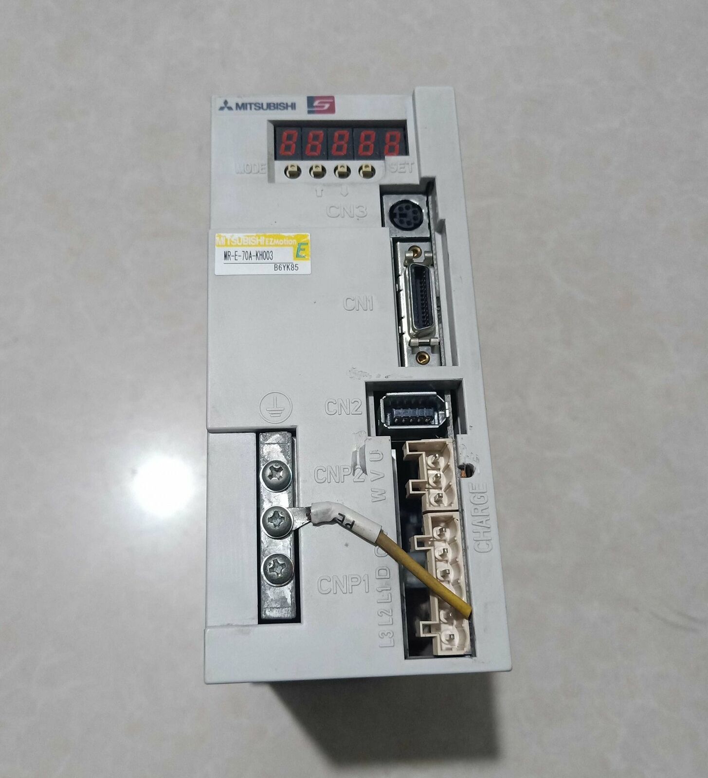 Mitsubishi AC Servo Amplifier MR-E-70A-KH003 Tested - MITSUBISHI