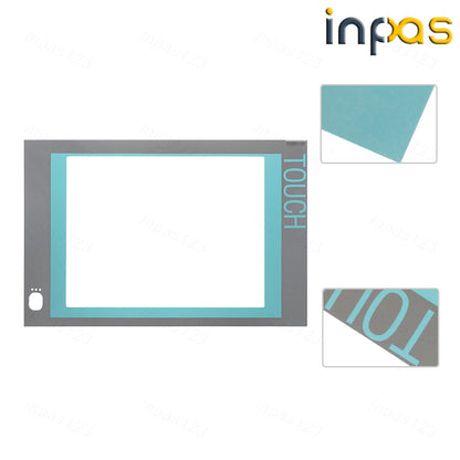 new For 6AV7843-0BF10-0CB0 6AV7 843-0BF10-0CB0 Touch screen glass +Protective flim