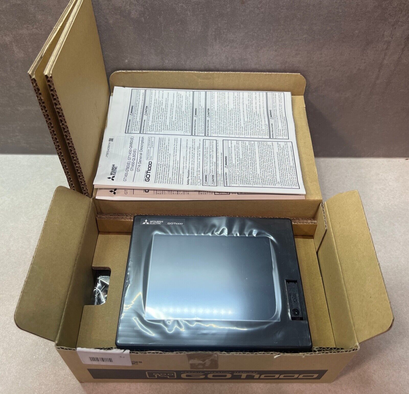 new Mitubishi GT1455-QTBDE Touch Screen ping - MITSUBISHI