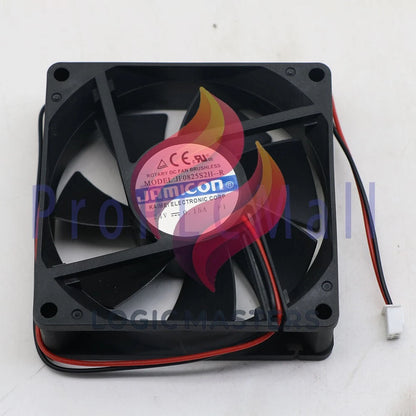 Jamicon JF0825S2H-R Inverter Silent Fan DC 24V 0.15A 80*80*25mm 2wire 1x