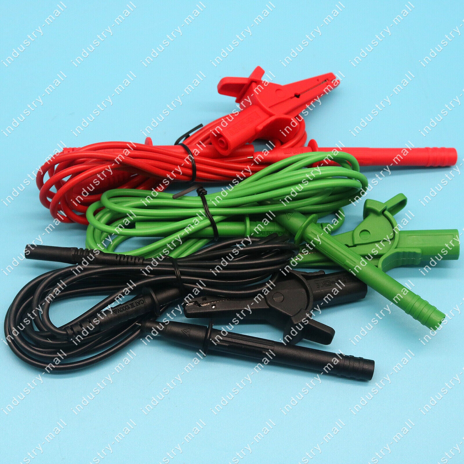 Ftube 1550B, 1550C, 1555 Test Leads with Alligator Clips - FTUBE