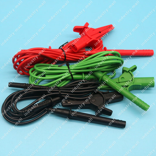 Ftube 1550B, 1550C, 1555 Test Leads with Alligator Clips - FTUBE