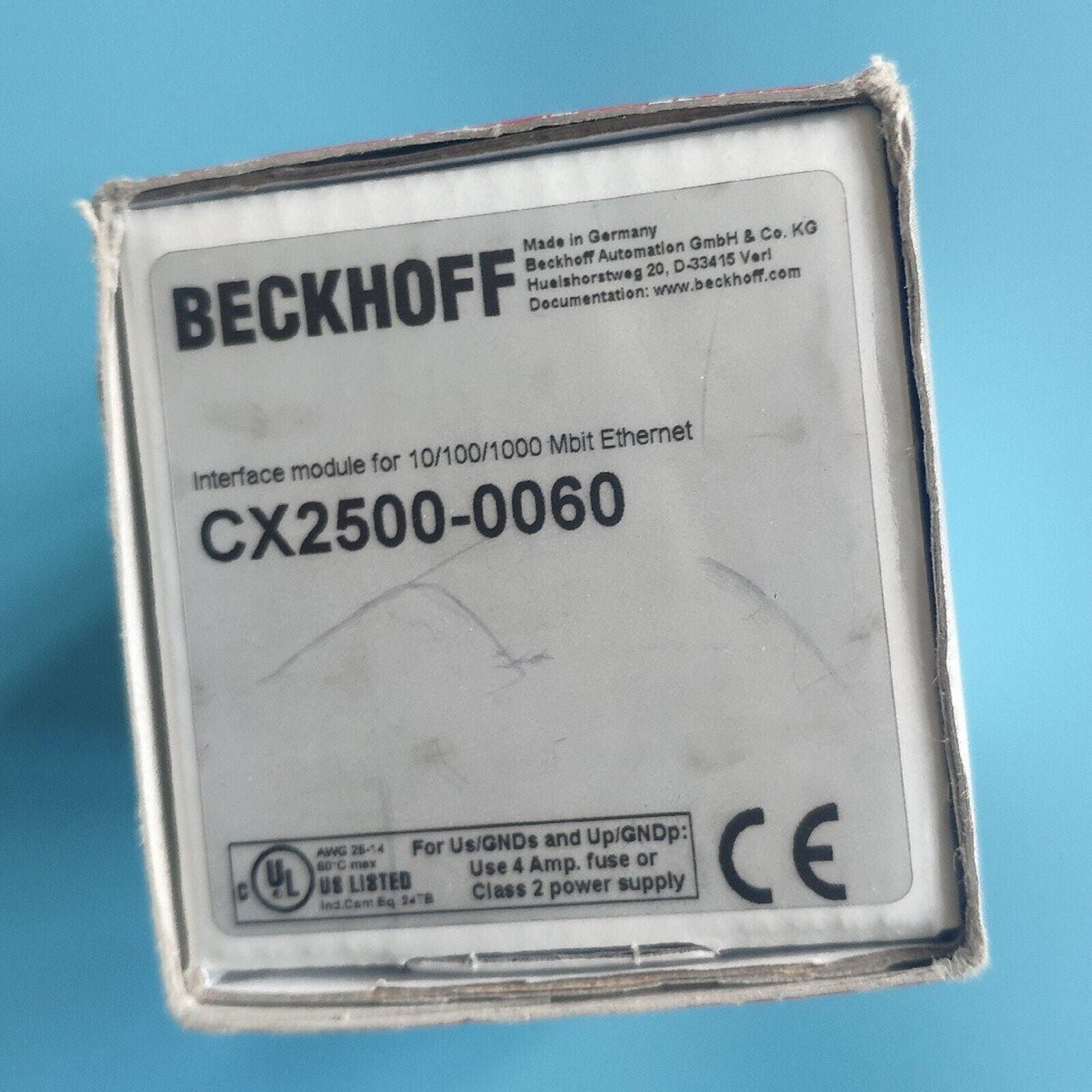 new 1 PC  BECKHOFF CX2500-0060 module In Box