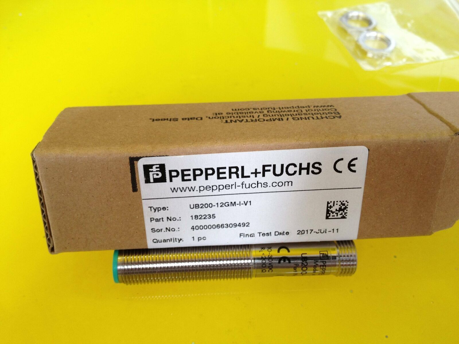ONE PEPPERL+FUCHS UB200-12GM-I-V1 Proximity Sensor Box - PEPPERL+FUCHS