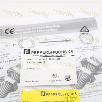 Pepperl+Fuchs OBE5000-18GM70-SE5 Photoelectric Switch Fast Ship - PEPPERL+FUCHS