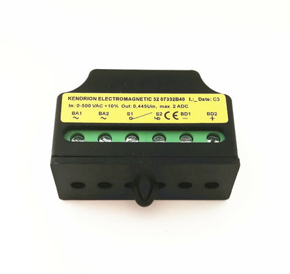 new KENDRION 32 07332B40 L IN: 0-500VAC OUT: 0.445Vin 2A Motor Brake Rectifier