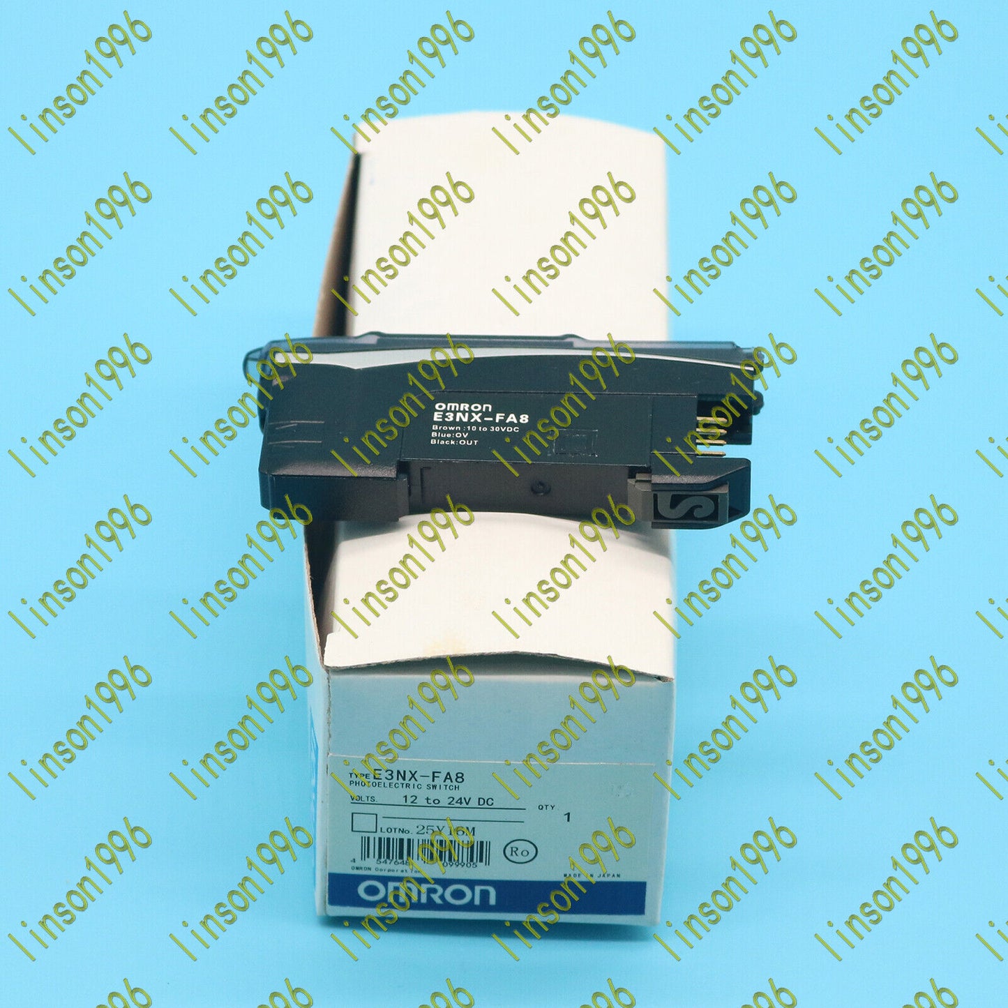 Omron E3NX-FA8 Fiber Optic Amplifier In Box 1-Year Warranty - OMRON
