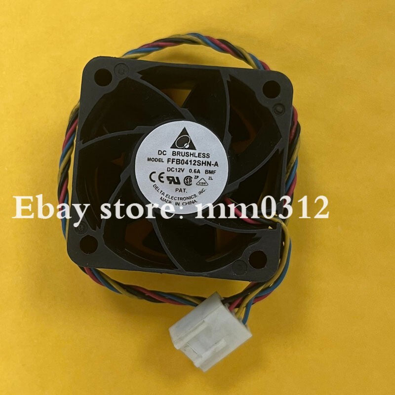Delta FFB0412SHN-A 12V 0.60A 4CM 4028 power supply high air volume cooling fan