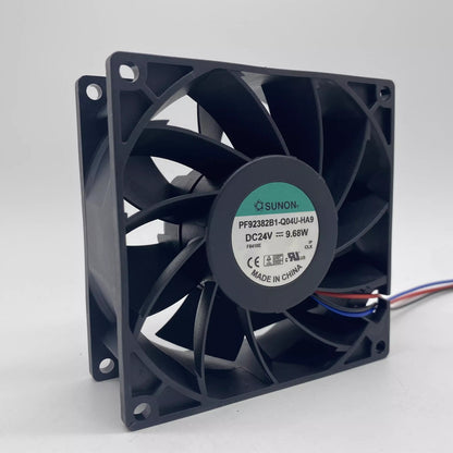 SUNON PF92382B1-Q04U-HA9 DC24V 9.68W 3-Wire Inverter Cooling Fan